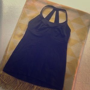 Lululemon Halter Tank with built in Bra size 8